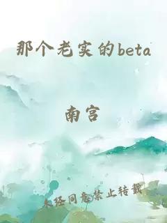 那个老实的beta